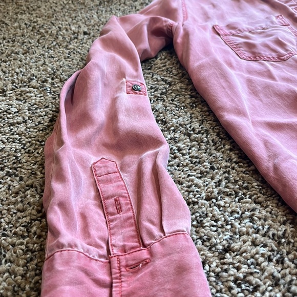 Express XS Boyfriend button up - Picture 3 of 4